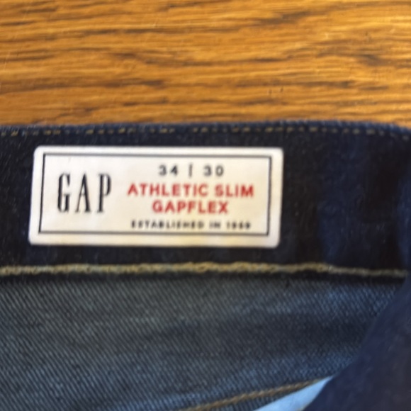 Men’s jeans Athletic slim gapflex size 34x30 - Picture 2 of 4